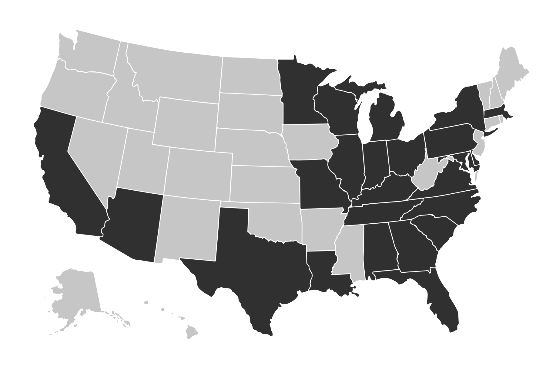 US Attendee Map